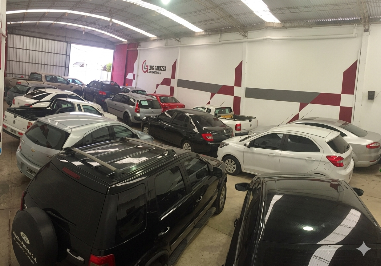 Salón de vehículos de Luis Gavazza Automotores